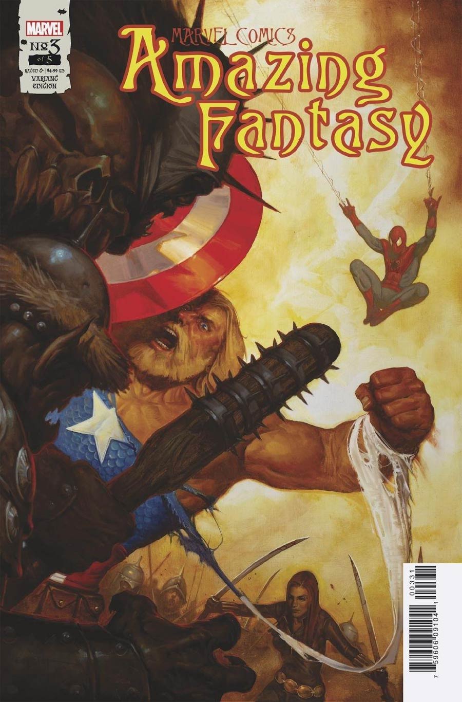 Amazing Fantasy Vol 3 #3 Cover C Incentive EM Gist Variant Cover