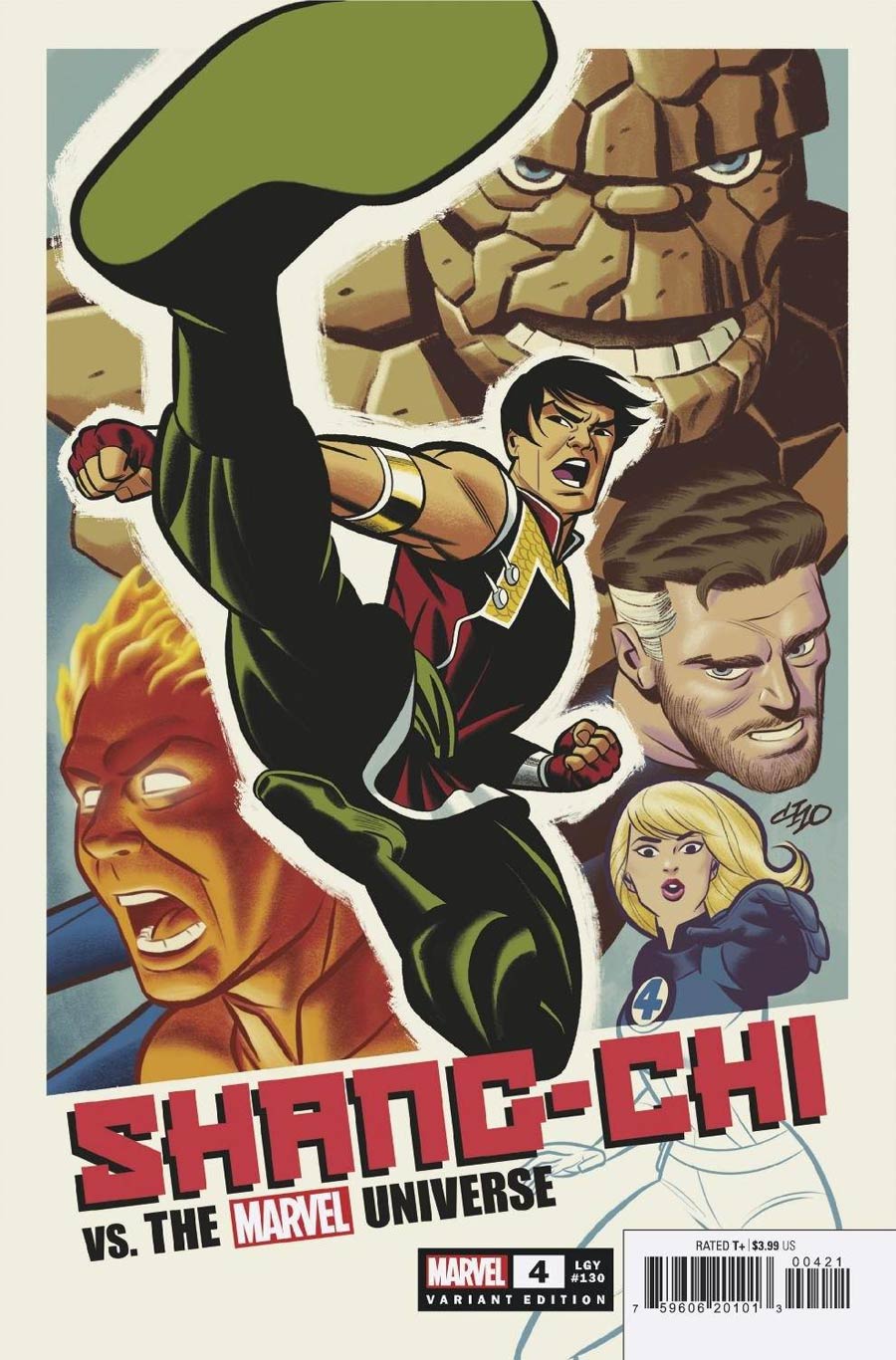 Shang-Chi Vol 2 #4 Cover C Incentive Michael Cho Variant Cover