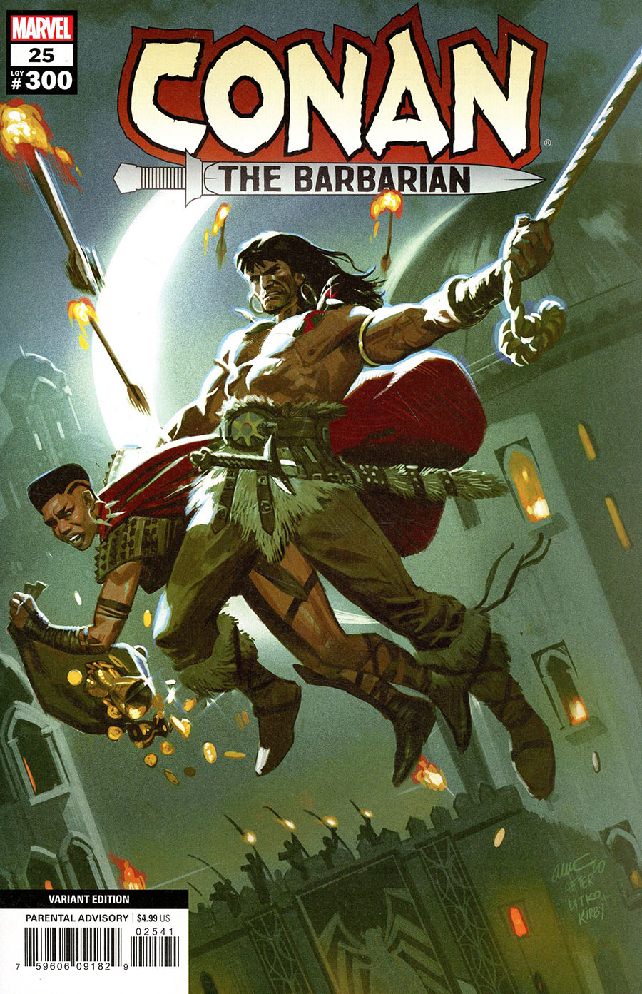 Conan The Barbarian Vol 4 #25 Cover G Incentive Daniel Acuna Variant Cover (#300)