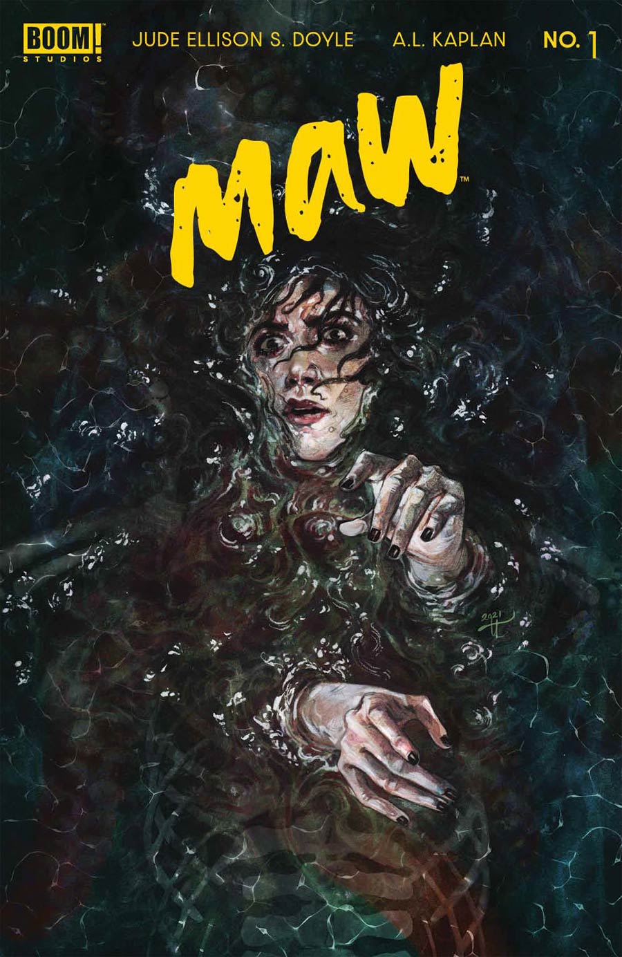 Maw #1 Cover D Incentive Tiffany Turrill Variant Cover