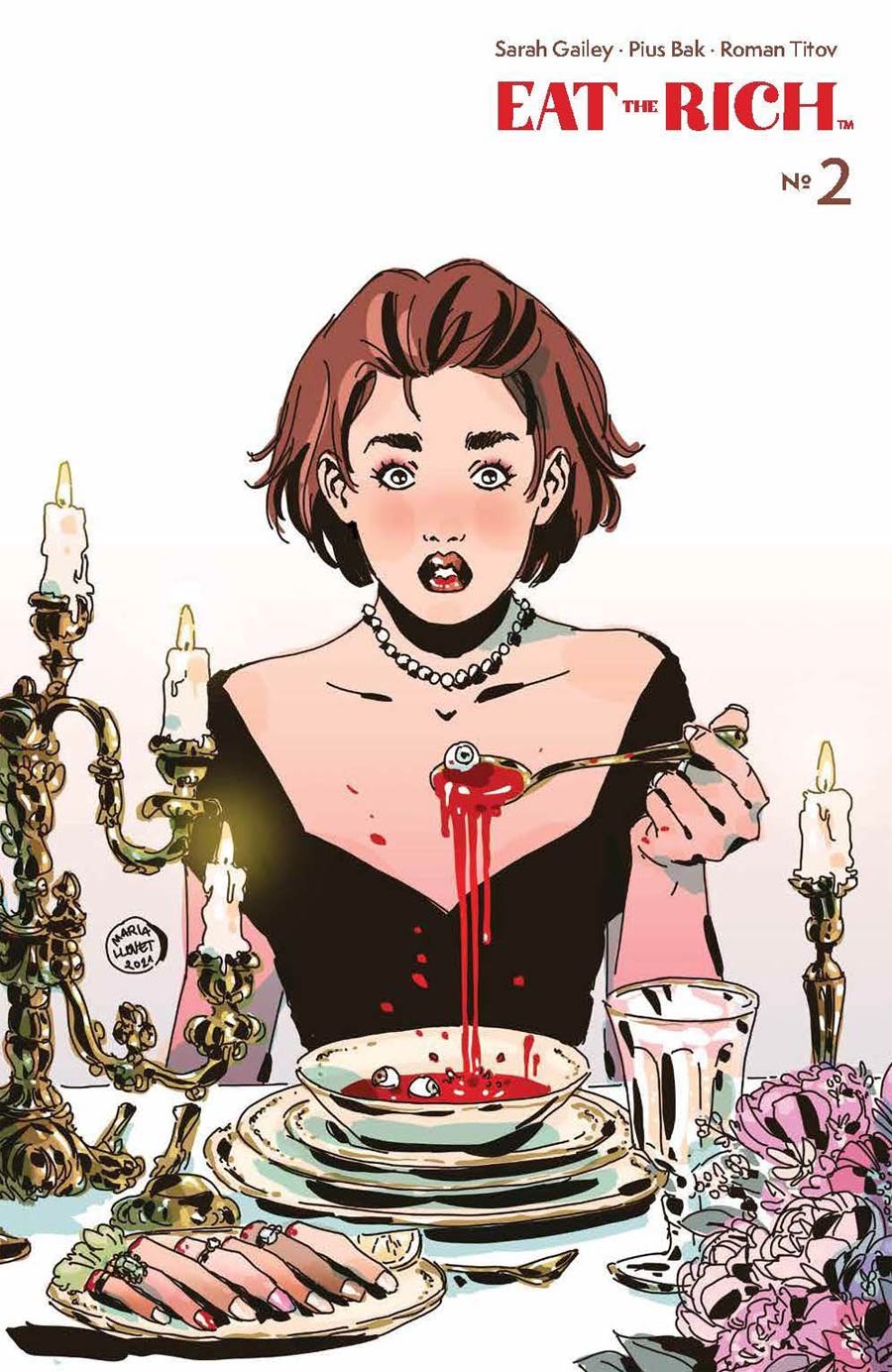 Eat The Rich #2 Cover D Incentive Maria Llovet Variant Cover