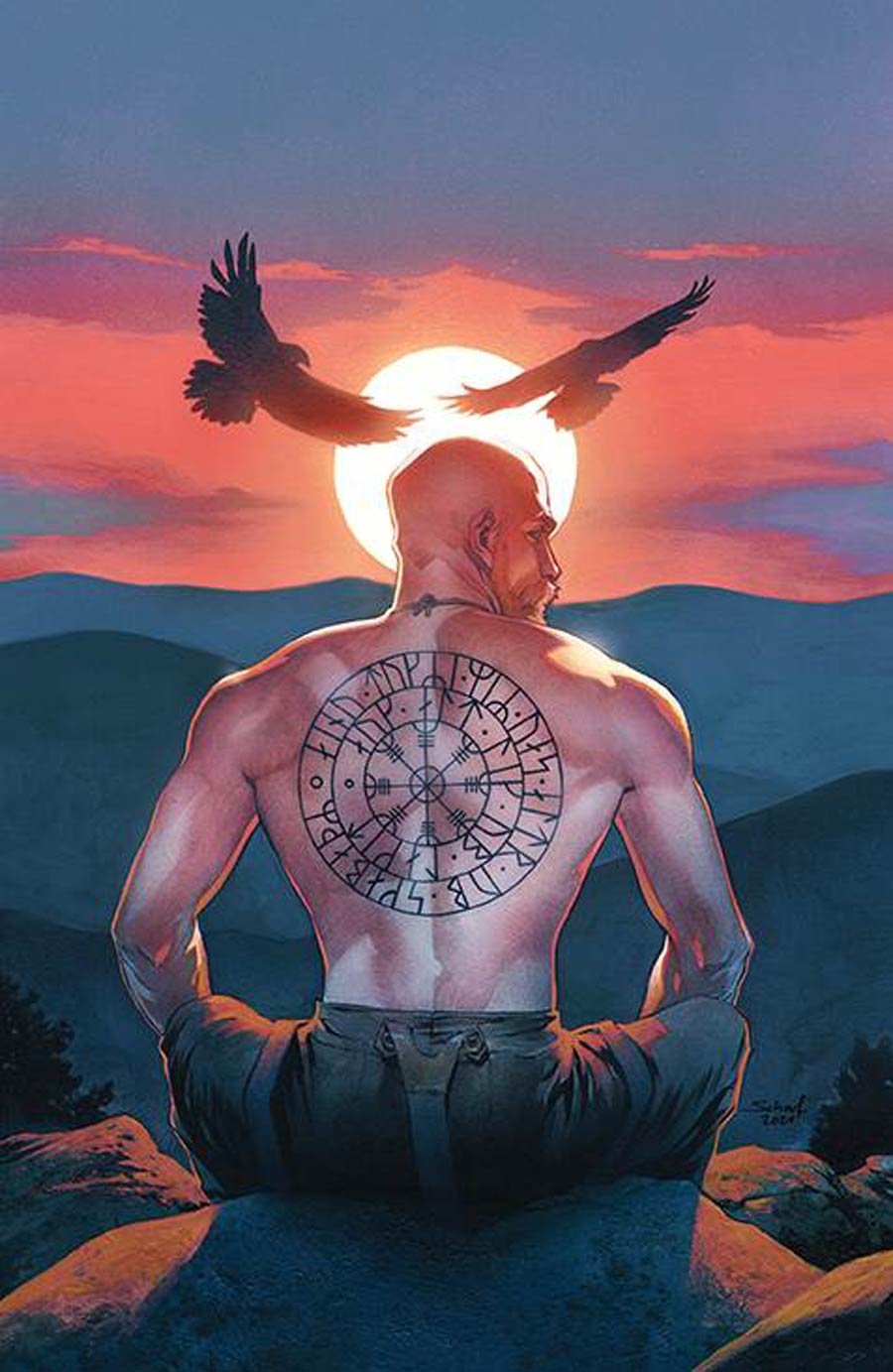 Basilisk #4 Cover E Incentive Jonas Scharf Virgin Cover