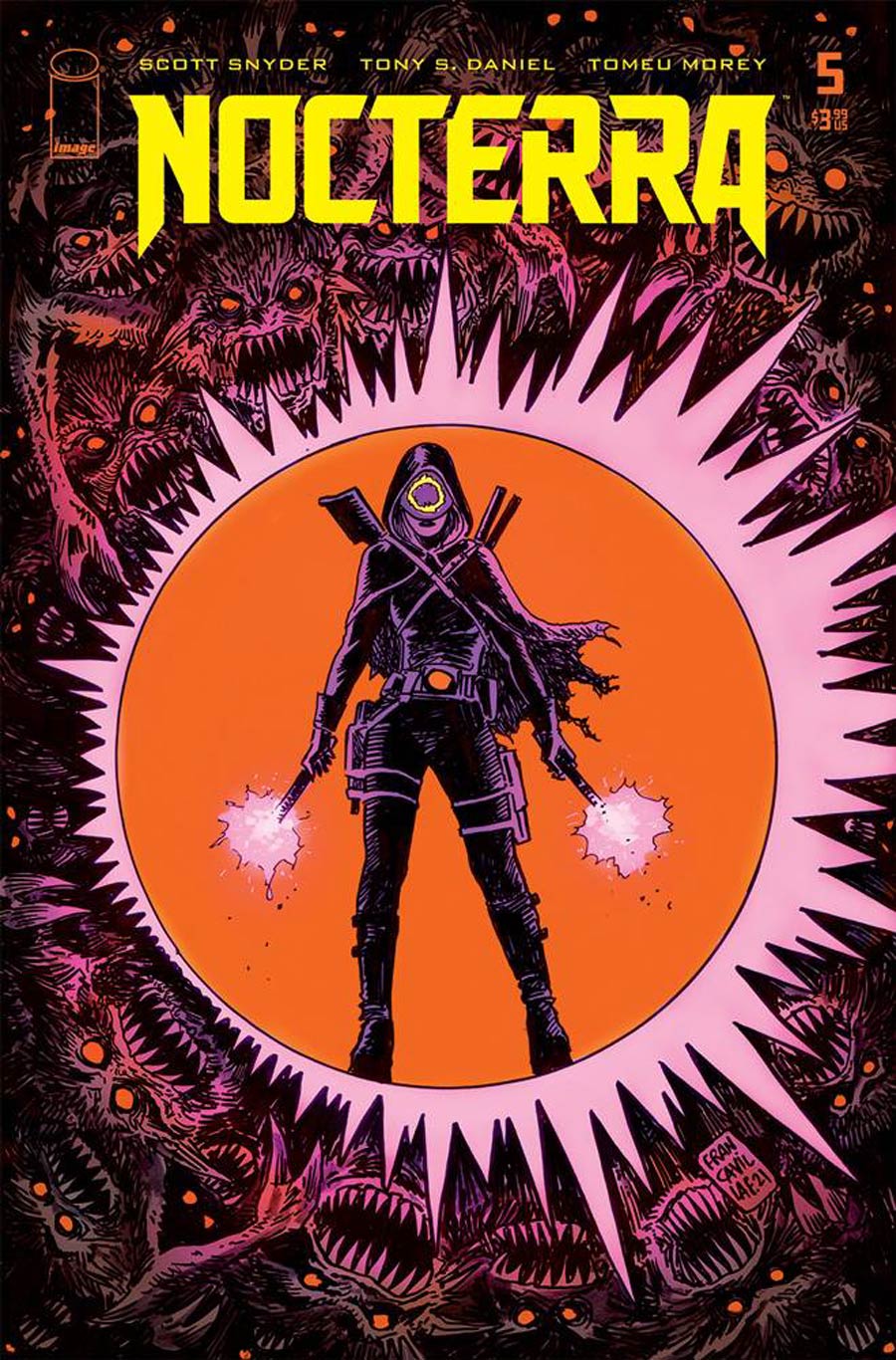 Nocterra #5 Cover D Variant Francesco Francavilla Cover