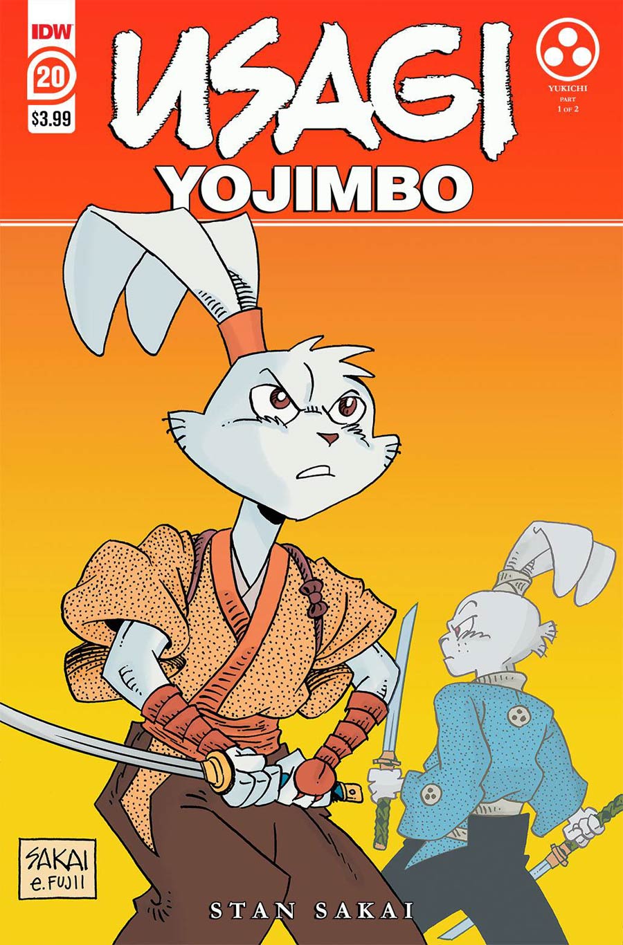 Usagi Yojimbo Vol 4 #20 Cover C 2nd Ptg