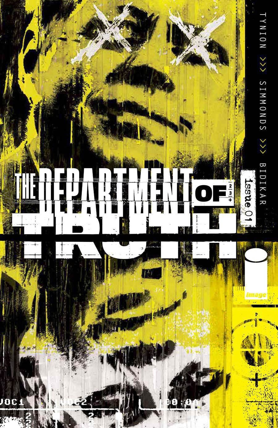 Department Of Truth #1 Cover P 6th Final Ptg Incentive Martin Simmonds Variant Cover
