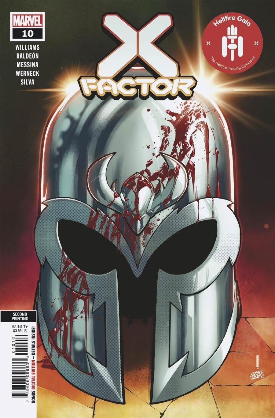 X-Factor Vol 4 #10 Cover G 2nd Ptg David Baldeon Variant Cover (Hellfire Gala Tie-In)