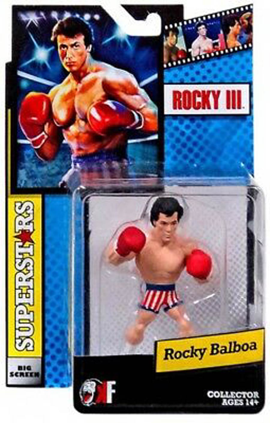 Big Screen Superstars Mini Figure - Rocky Balboa (Rocky III)