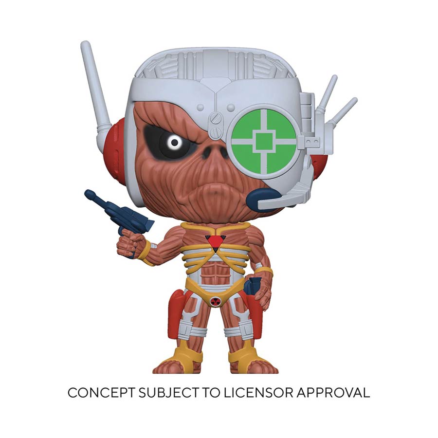 POP Rocks Iron Maiden Eddie Somewhere In Time Vinyl Figure