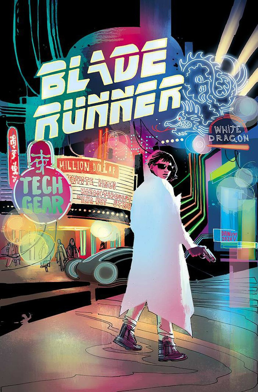 Blade Runner 2029 #5 Cover E Variant Mirror Cover