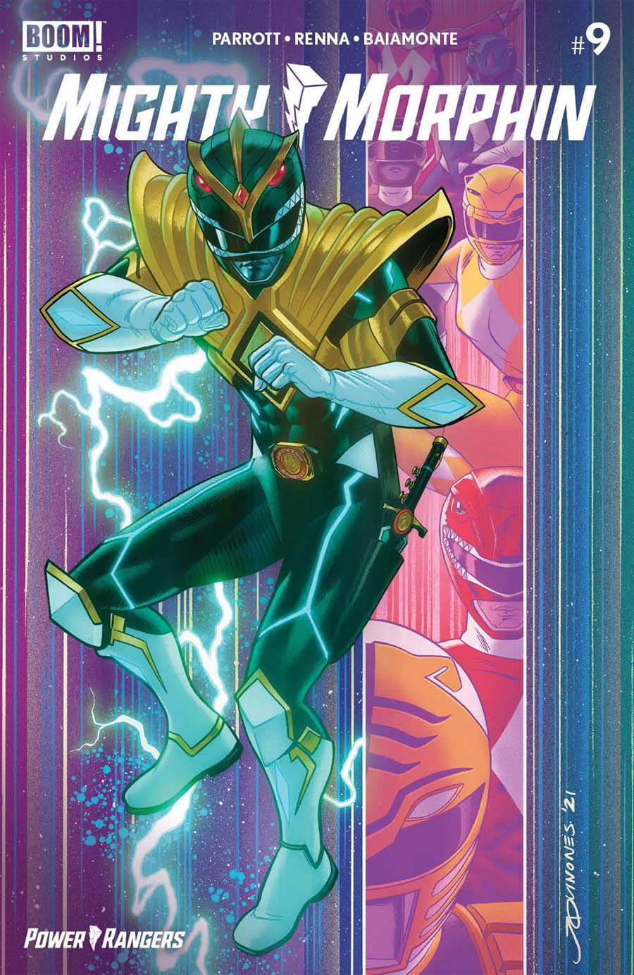 Mighty Morphin #9 Cover F Variant Joe Quinones Secret Cover (Filled Randomly)