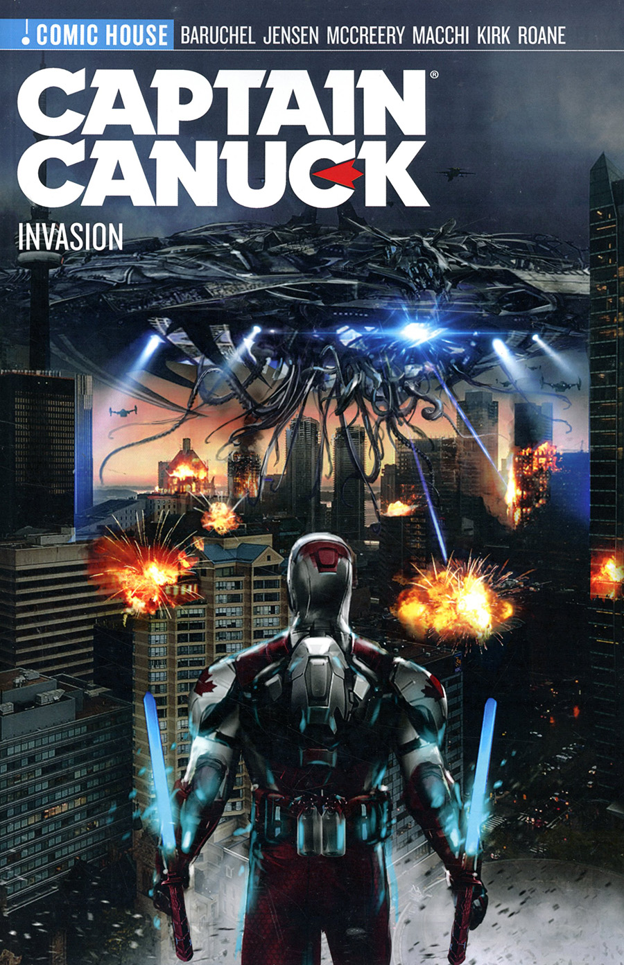Captain Canuck Vol 4 Season 4 Invasion TP New Printing