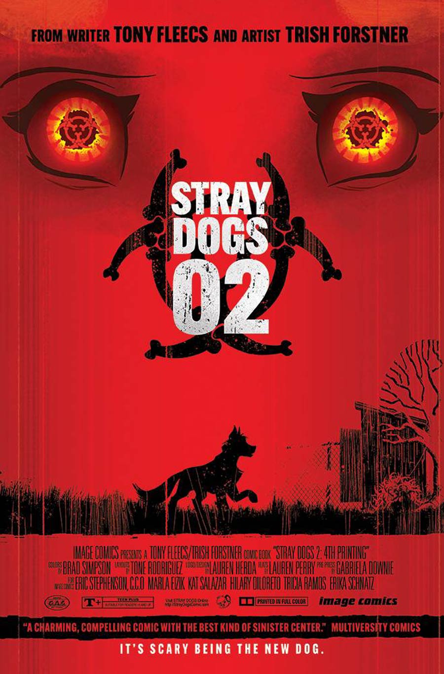 Stray Dogs #2 Cover E 4th Ptg