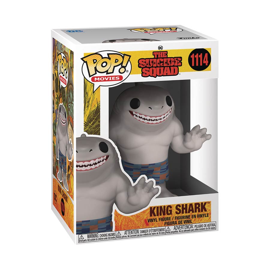 POP Movies The Suicide Squad King Shark Vinyl Figure