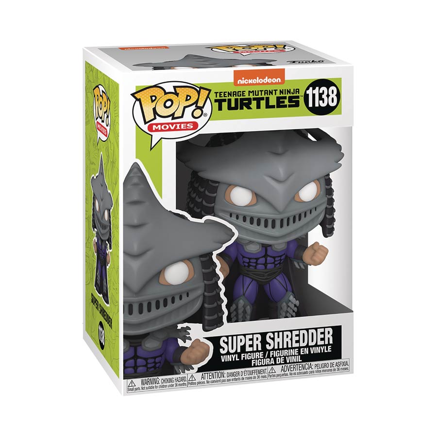 POP Movies Teenage Mutant Ninja Turtles 2 Secret Of The Ooze Super Shredder Vinyl Figure