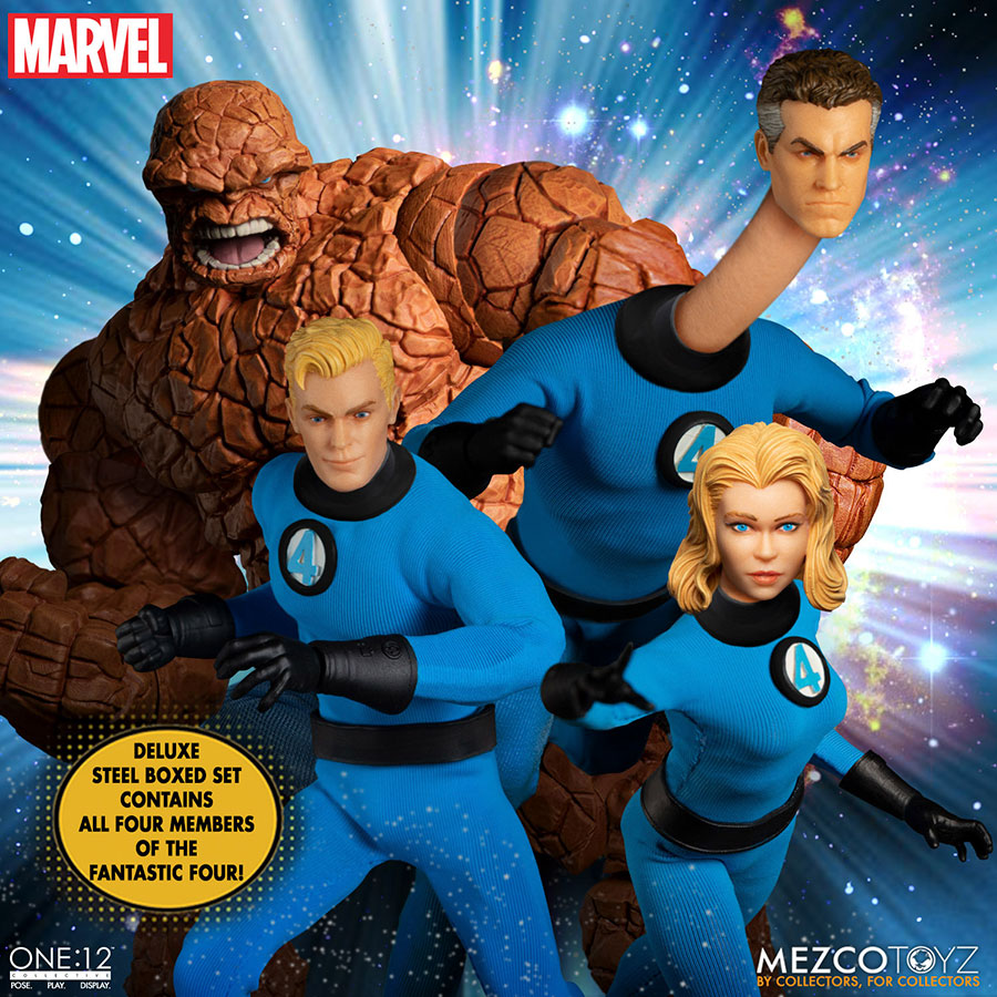 One-12 Collective Fantastic Four Deluxe Steel Boxed Set
