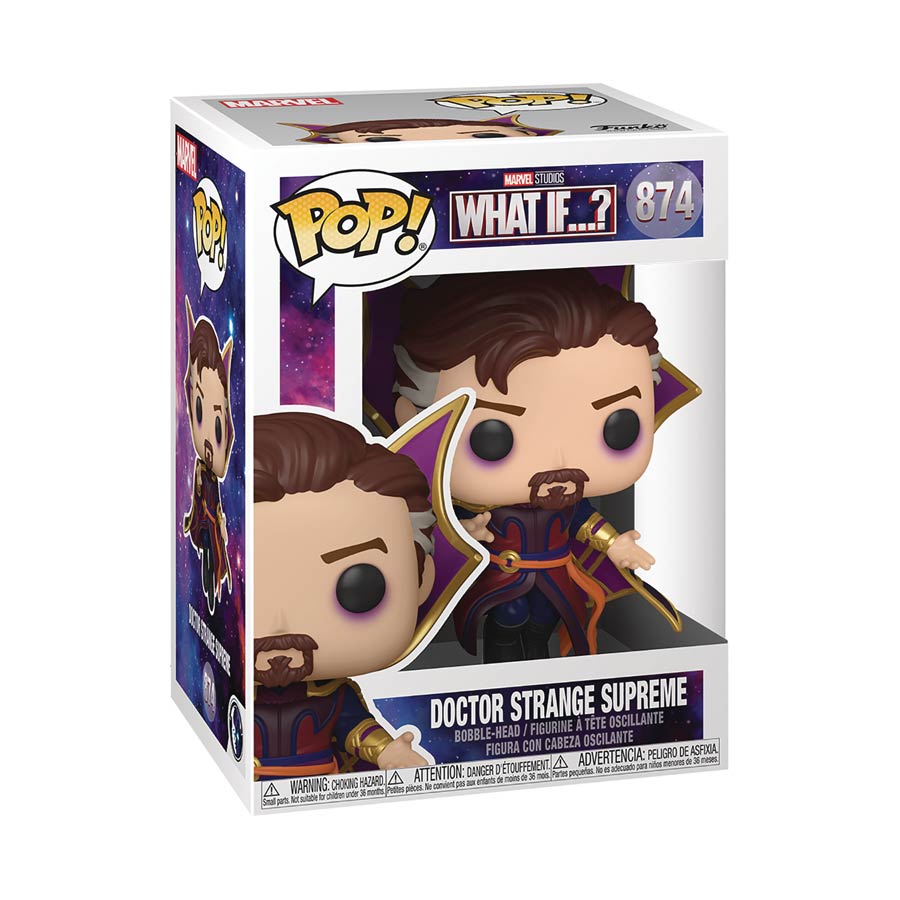 POP Marvel What If Doctor Strange Supreme Vinyl Bobble Head