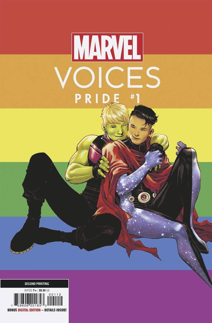 Marvels Voices Pride #1 (One Shot) Cover P 2nd Ptg Variant Cover