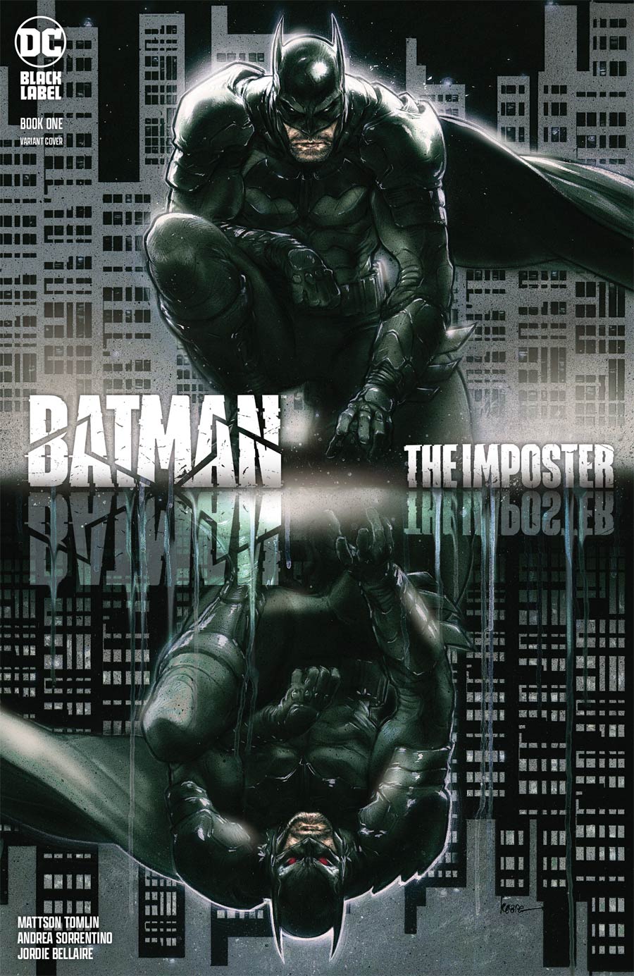 Batman The Imposter #1 Cover C Incentive Kaare Andrews Variant Cover