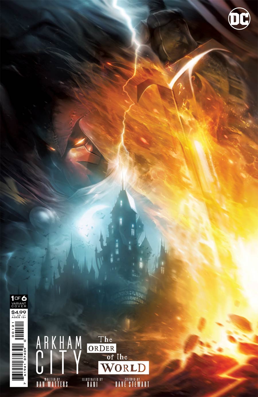 Arkham City The Order Of The World #1 Cover B Variant Francesco Mattina Card Stock Variant Cover
