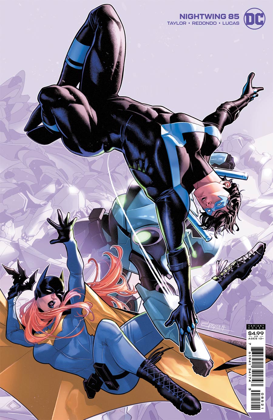 Nightwing Vol 4 #85 Cover B Variant Jamal Campbell Card Stock Cover (Fear State Tie-In)