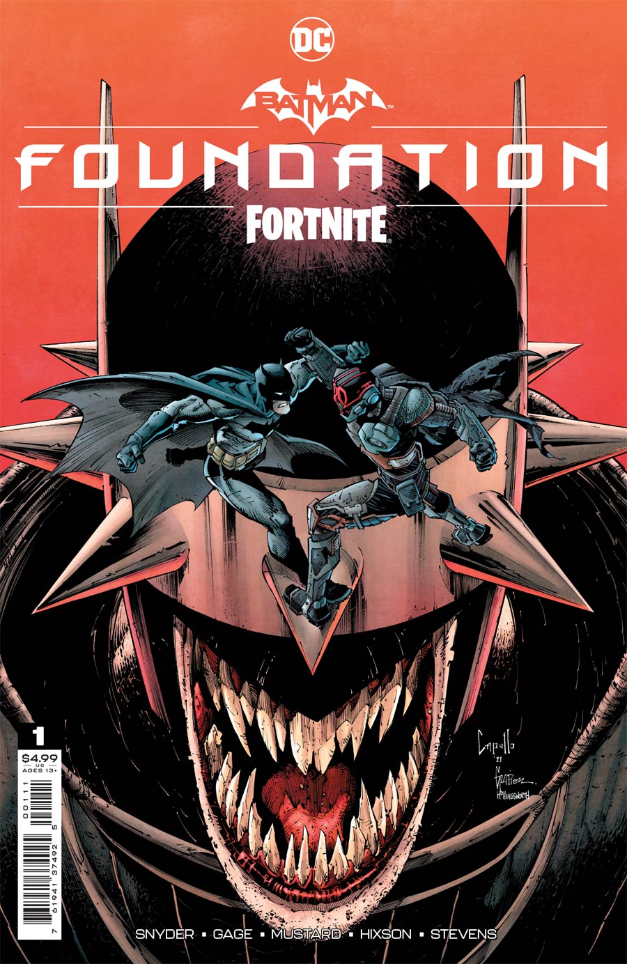 Batman Fortnite Foundation #1 (One Shot) Cover A Regular Greg Capullo & Jonathan Glapion Cover