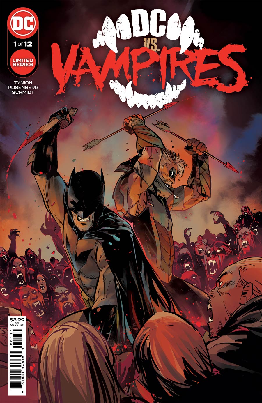DC vs Vampires #1 Cover A Regular Otto Schmidt Cover
