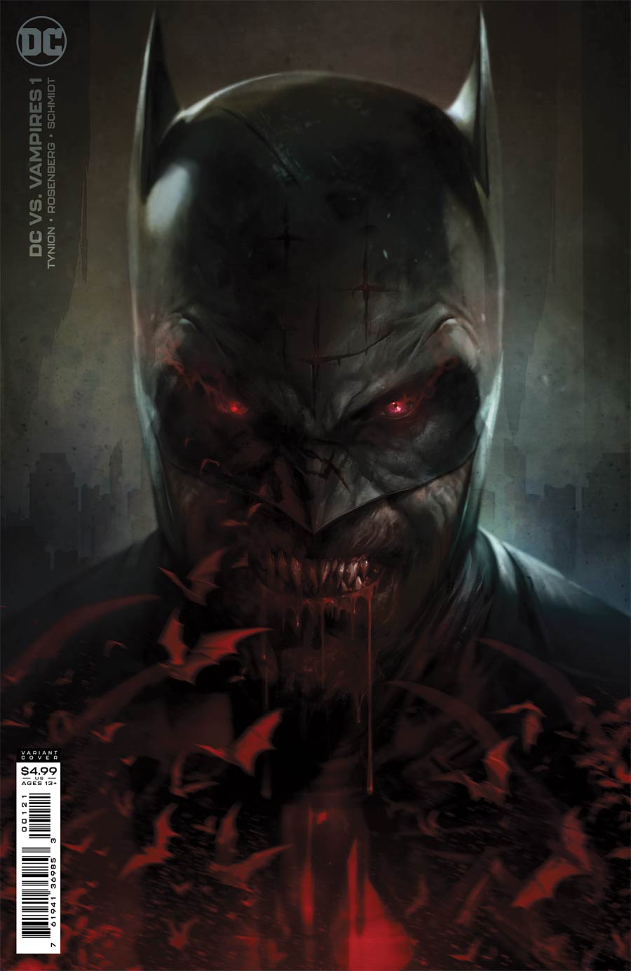 DC vs Vampires #1 Cover B Variant Francesco Mattina Card Stock Cover