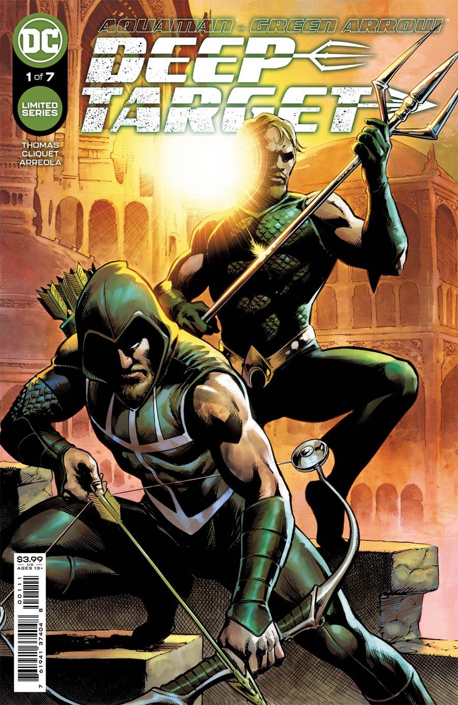 Aquaman Green Arrow Deep Target #1 Cover A Regular Marco Santucci Cover