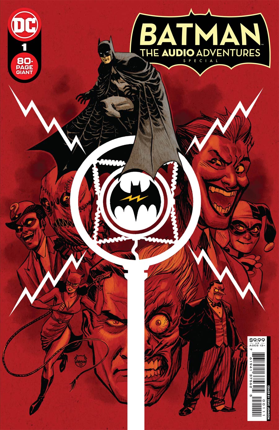 Batman The Audio Adventures Special #1 (One Shot) Cover A Regular Dave Johnson Cover