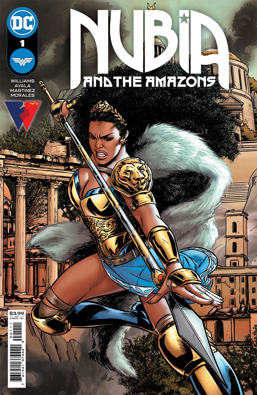 Nubia And The Amazons #1 Cover A Regular Alitha Martinez Cover