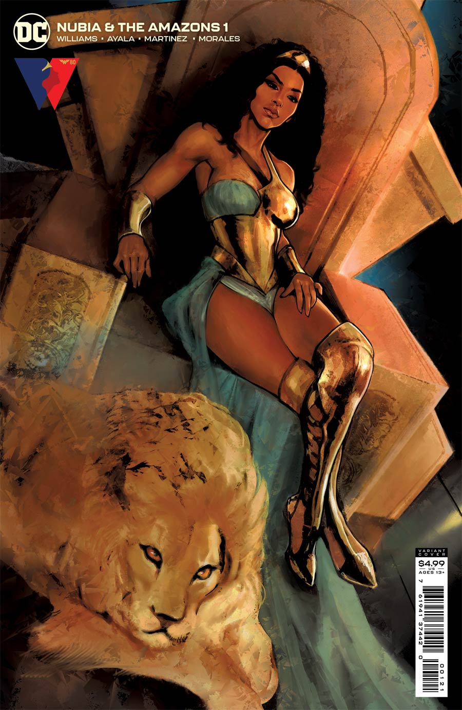 Nubia And The Amazons #1 Cover B Variant Maika Sozo Card Stock Cover