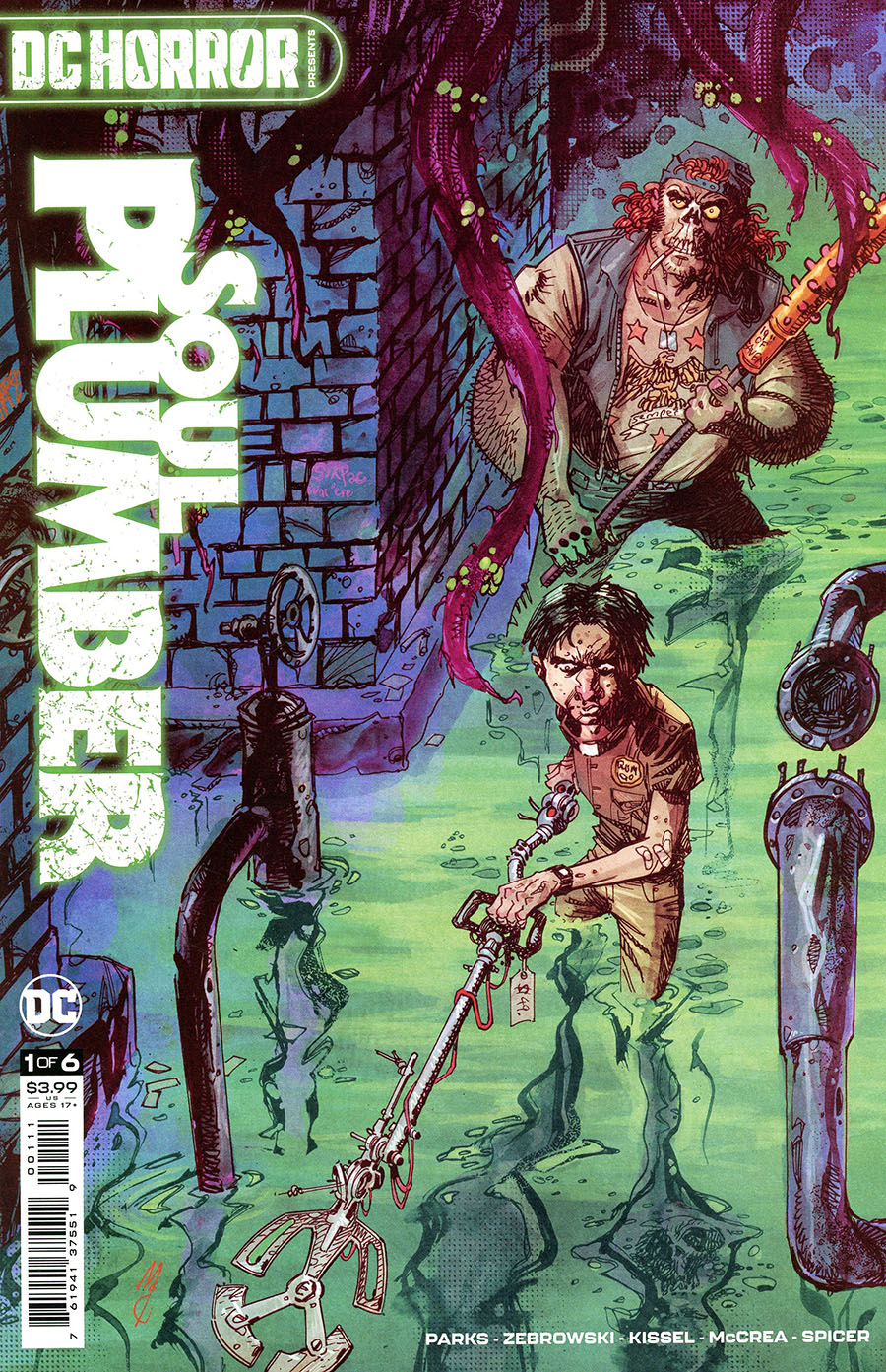 DC Horror Presents Soul Plumber #1 Cover A Regular John McCrea Cover