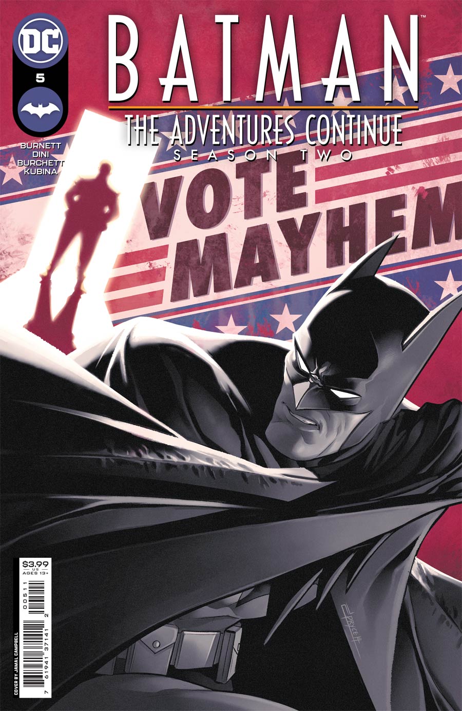 Batman The Adventures Continue Season II #5 Cover A Regular Jamal Campbell Cover