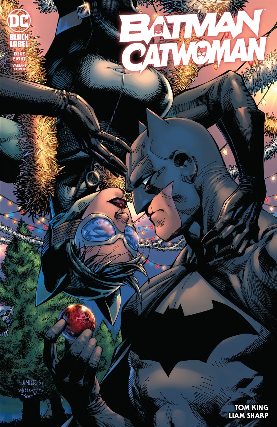 Batman Catwoman #8 Cover B Variant Jim Lee & Scott Williams Cover