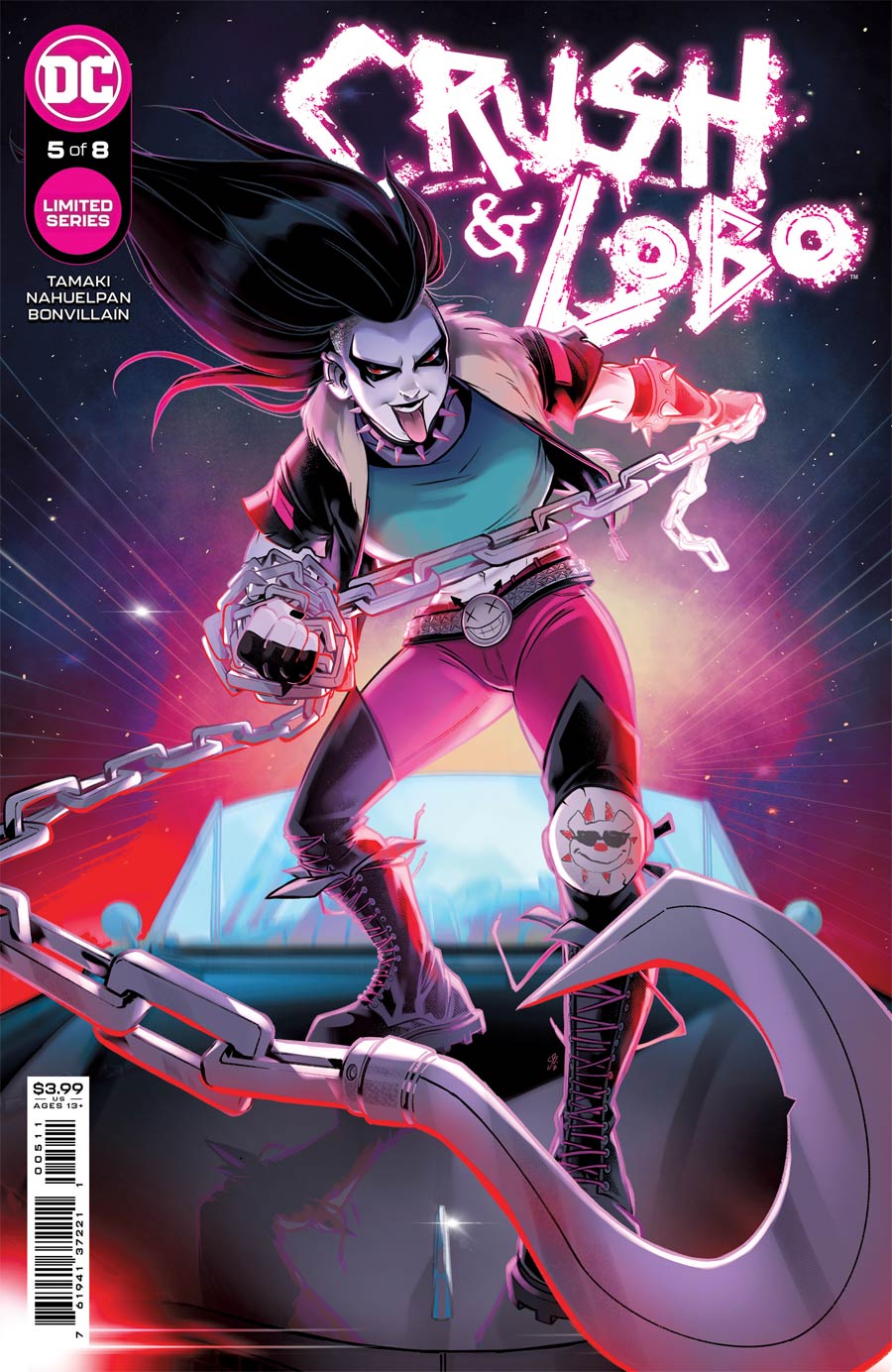 Crush & Lobo #5 Cover A Regular Sweeney Boo Cover