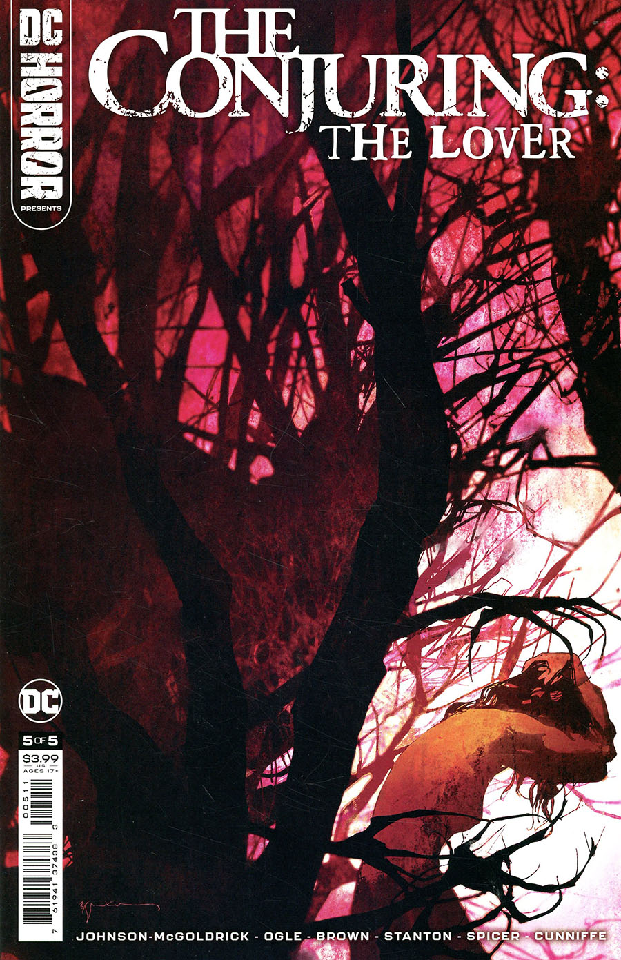 DC Horror Presents The Conjuring The Lover #5 Cover A Regular Bill Sienkiewicz Cover