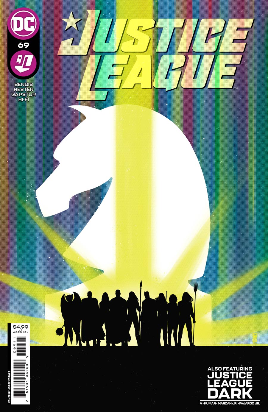 Justice League Vol 4 #69 Cover A Regular Jorge Fornes Cover