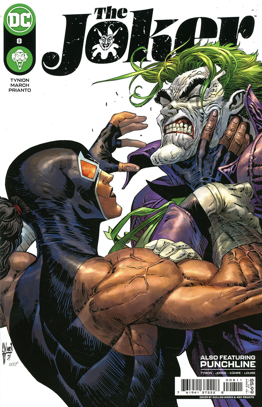 Joker Vol 2 #8 Cover A Regular Guillem March Cover (Limit 1 Per Customer)