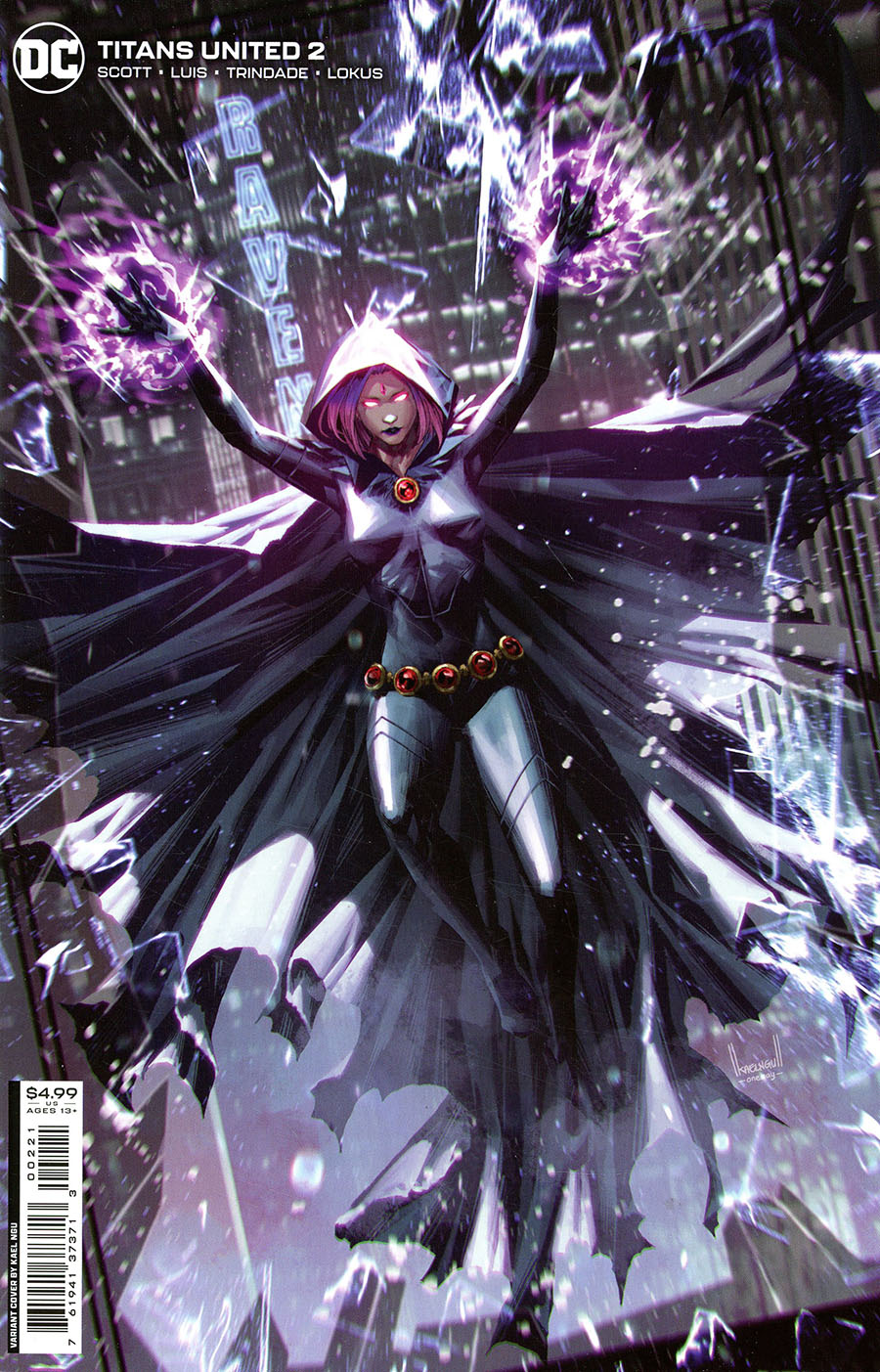 Titans United #2 Cover B Variant Kael Ngu Card Stock Cover