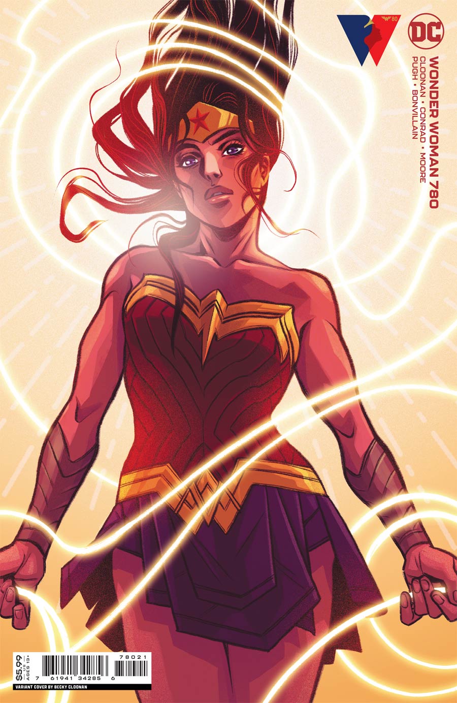 Wonder Woman Vol 5 #780 Cover B Variant Becky Cloonan Card Stock Cover