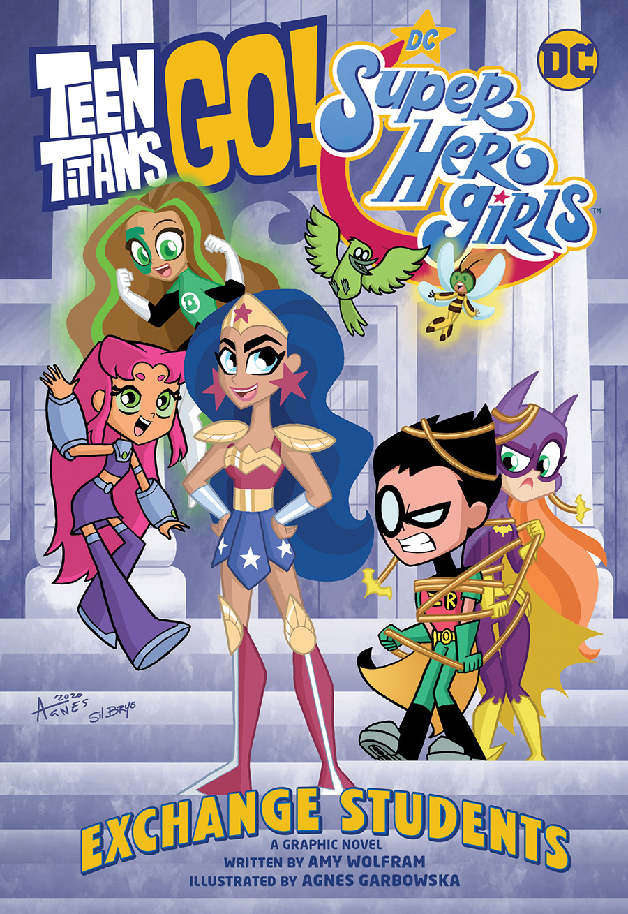 Teen Titans Go DC Super Hero Girls Exchange Students TP