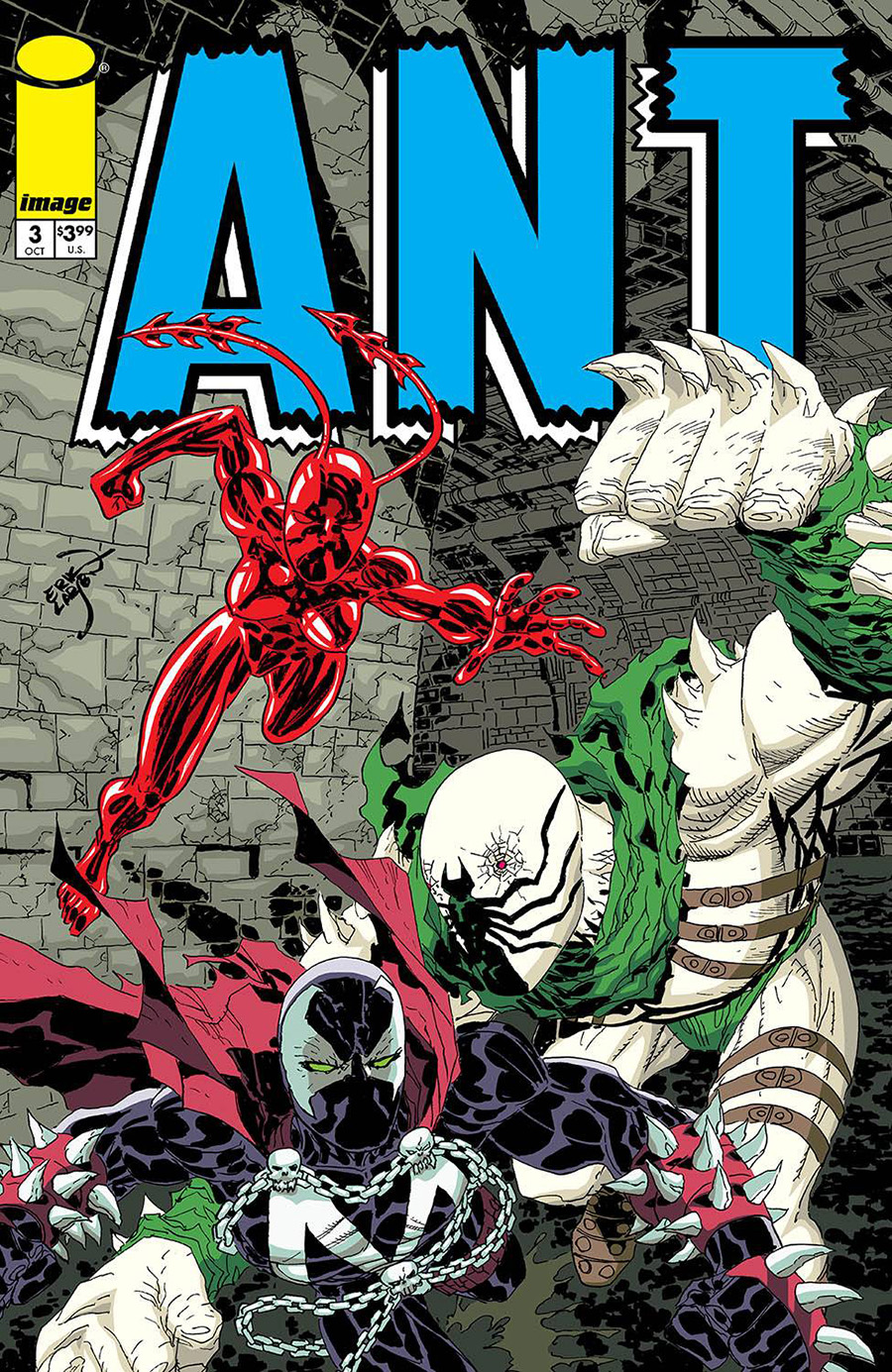Ant Vol 3 #3 Cover A Regular Erik Larsen Cover