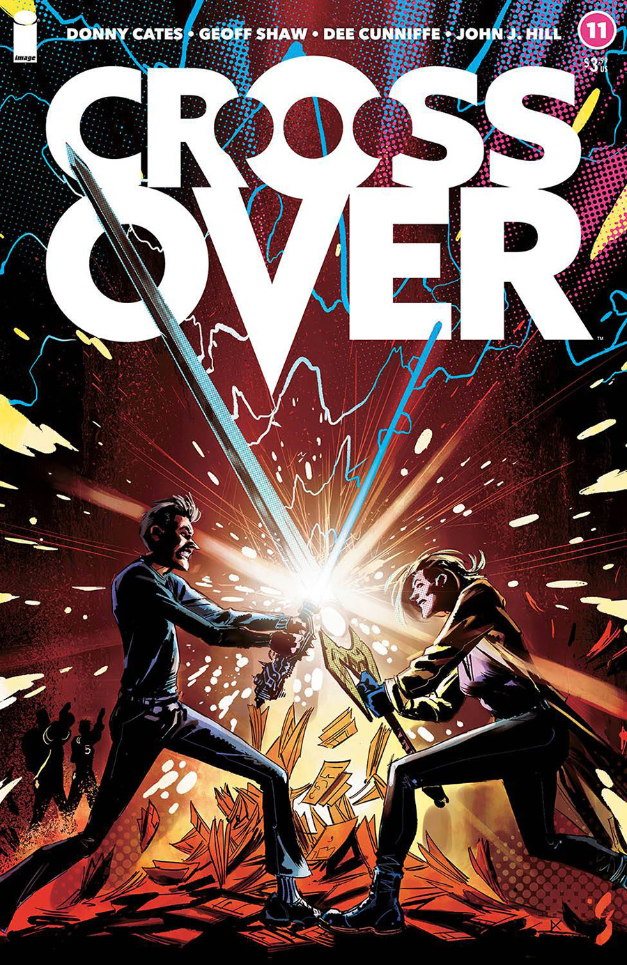 Crossover #11 Cover A Regular Geoff Shaw Cover