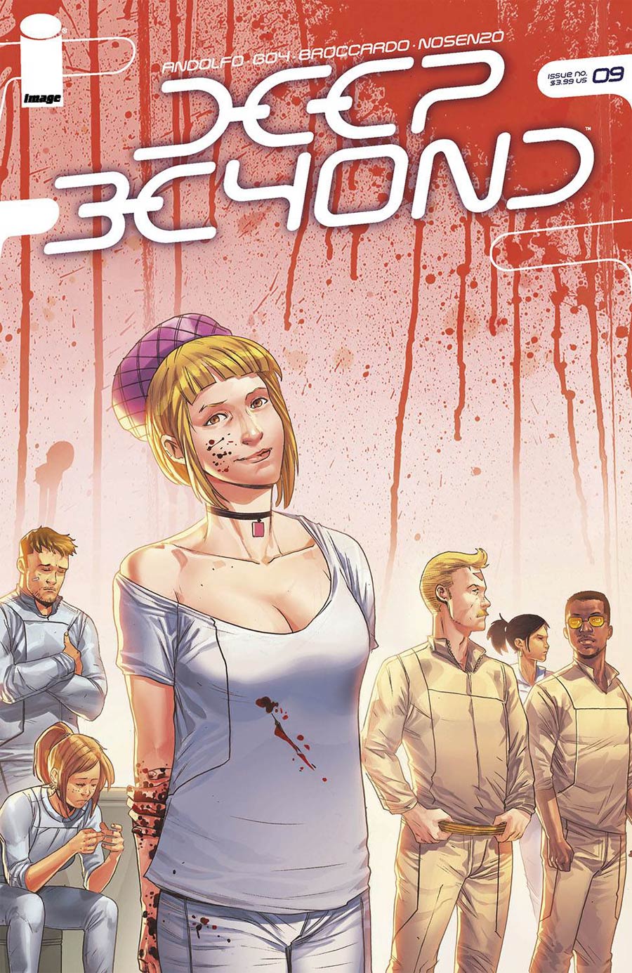 Deep Beyond #9 Cover A Regular Andrea Broccardo Cover