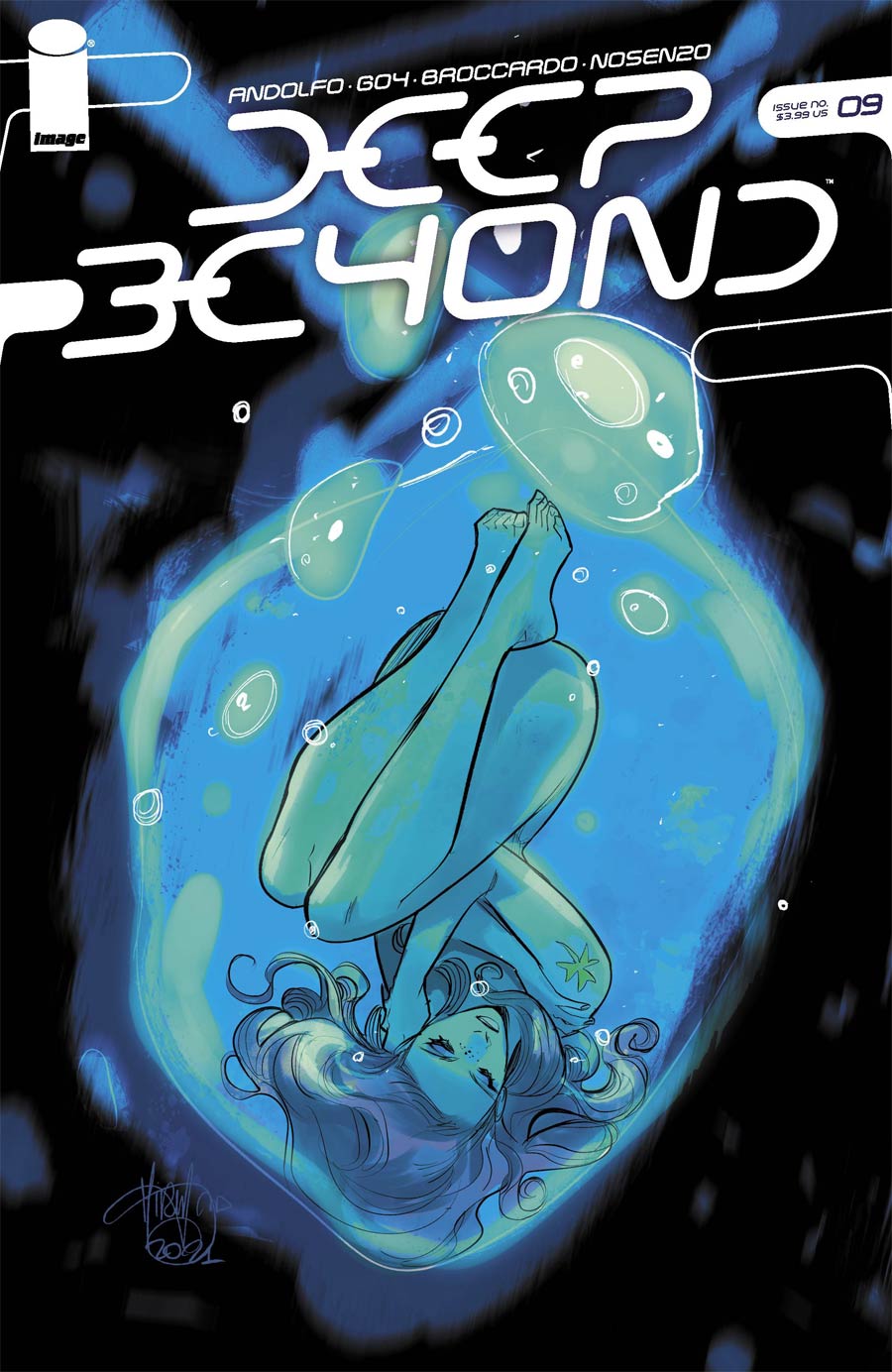 Deep Beyond #9 Cover B Variant Mirka Andolfo Cover