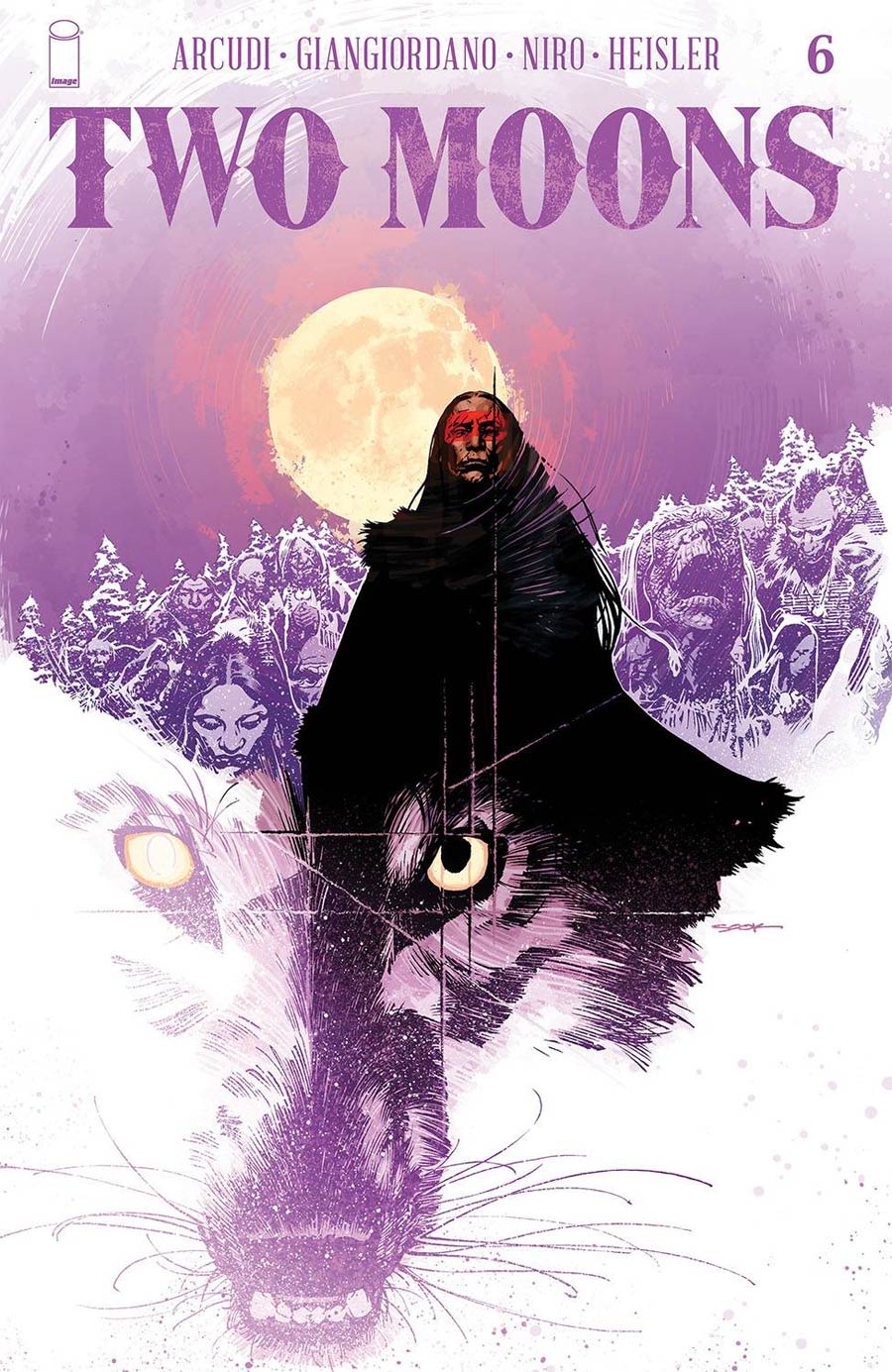 Two Moons #6 Cover B Variant Ryan Sook Cover
