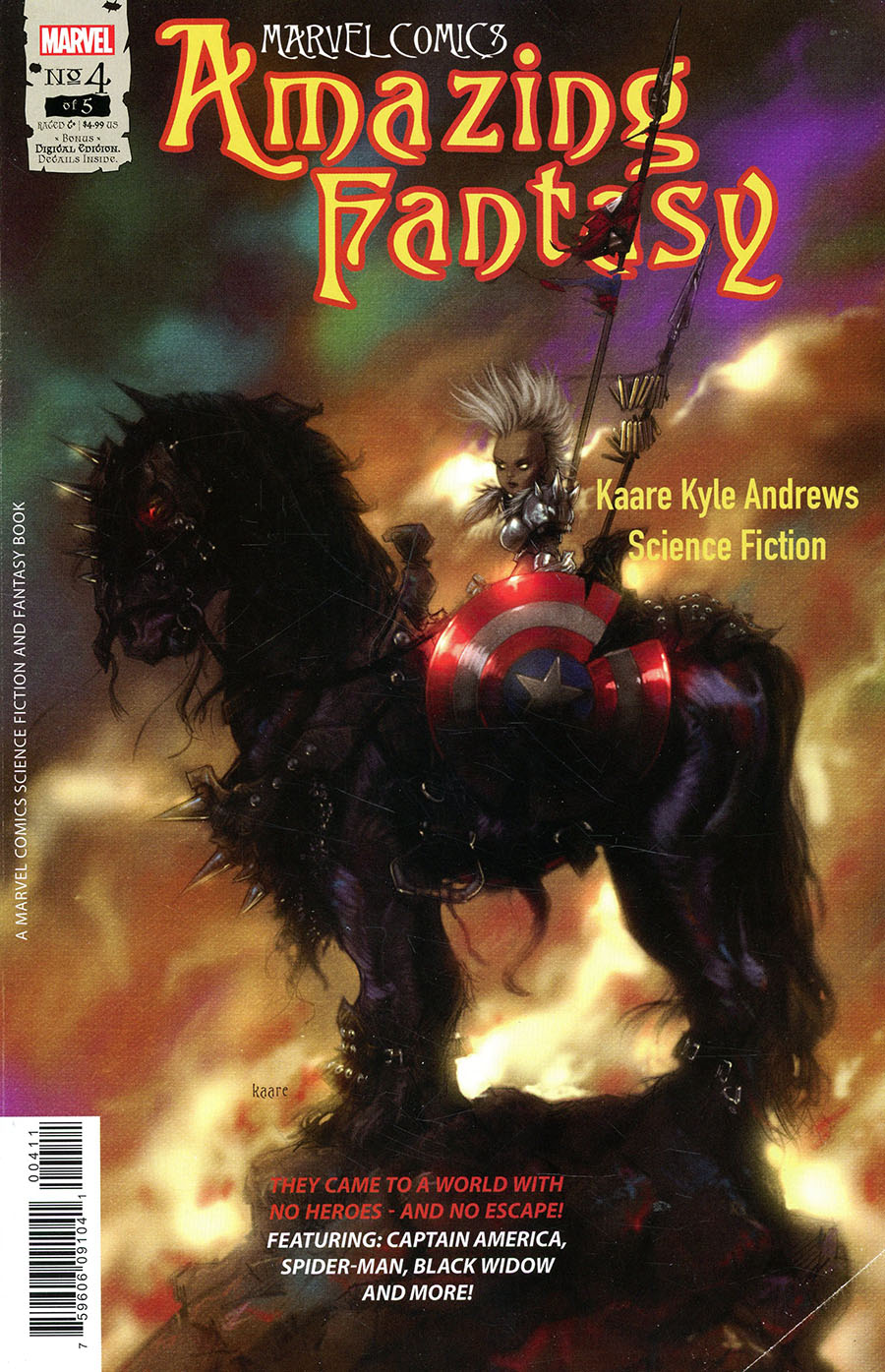 Amazing Fantasy Vol 3 #4 Cover A Regular Kaare Andrews Cover