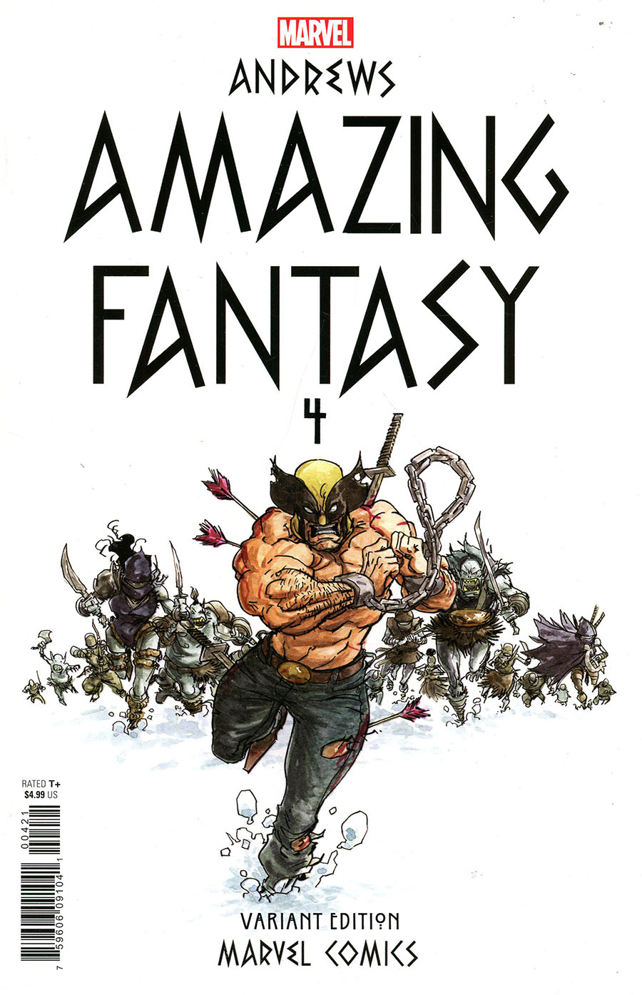 Amazing Fantasy Vol 3 #4 Cover B Variant Kaare Andrews Cover