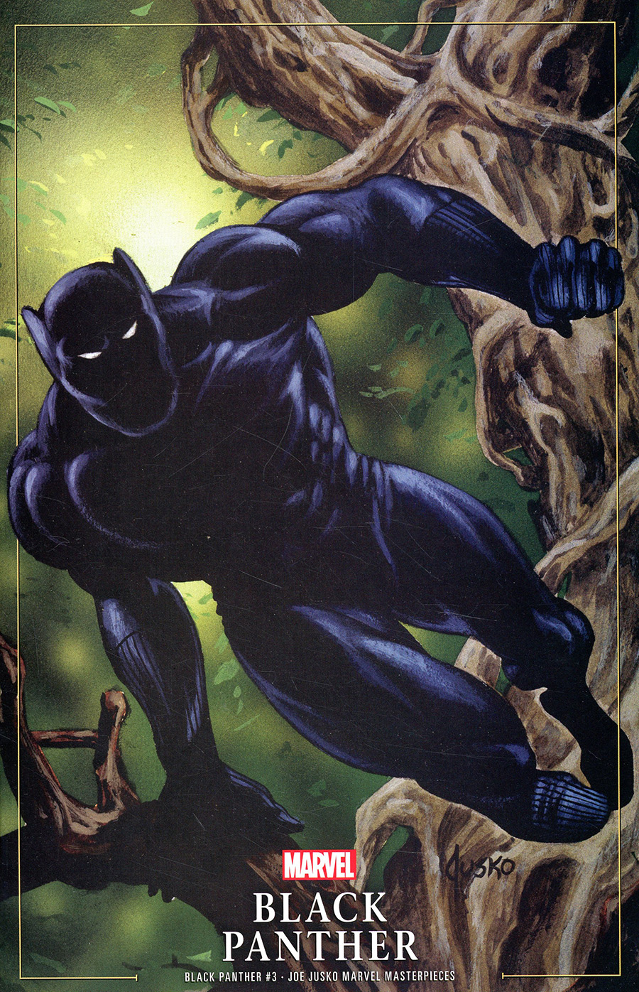 Black Panther Vol 8 #3 Cover B Variant Joe Jusko Marvel Masterpieces Cover (#200)(Limit 1 Per Customer)