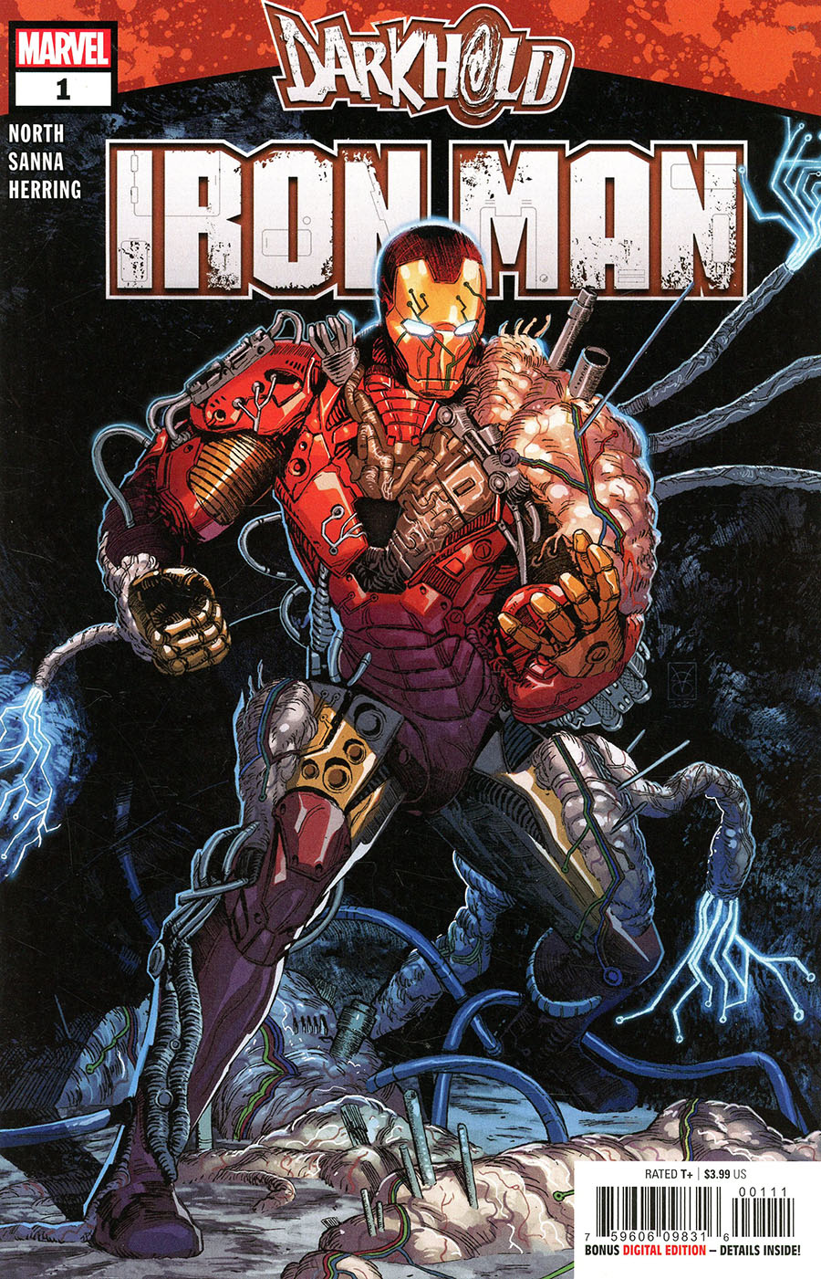 Darkhold Iron Man #1 (One Shot) Cover A Regular Valerio Giangiordano Cover